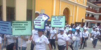 ¡Pesos pesados y livianos!: Caminata por la seguridad ciudadana