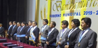 Bambamarca: juramento del Alcalde Provincial de Hualgayoc