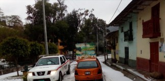 Cinco minutos de granizo